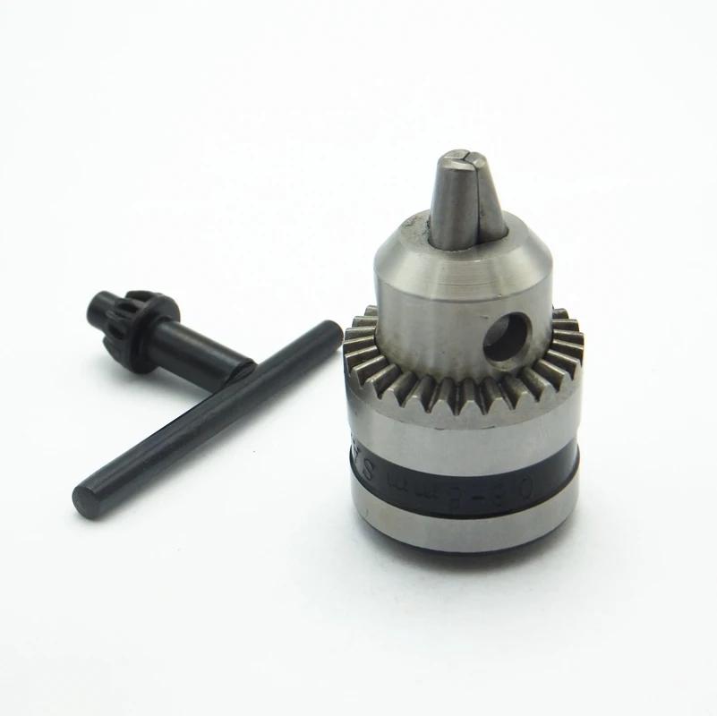 1 Piece Mini Electric Drill Chuck 0.6 6mm Mount B10 Taper Lathe Chuck