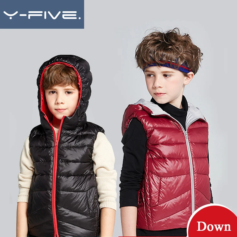 

Children 2018 winter down vest cotton vest boys girls waistcoat outerwear autumn and winter kids vest for infant toddler 1-4 Y