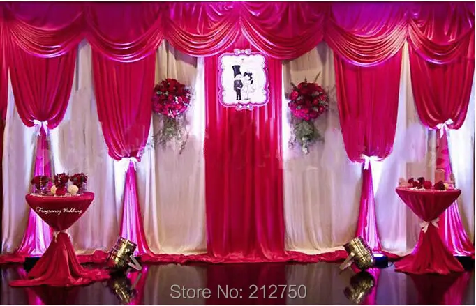 70 Colors For Choose 2017 New Wedding Ceremony Backdrop Curtains 70 Colors For Choose 2017 New Wedding Ceremony Backdrop Curtains With Swags Stage Background Decoration In Party Backdrops From Home Garden On