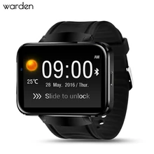 Warden DM98 Men Smart Watch Android 4.4 Smartwatch Phone Bluetooth 4.0 MTK6572 Wristwatch WiFi GPS Watch For ios Android phone