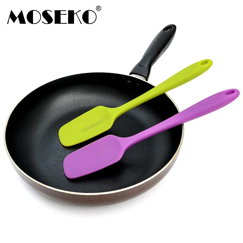 MOSEKO 1 шт. силиконовая лопатка-скребок для выпечки торта Крем Масло скребок для смешивания теста формы для выпечки Кухонные аксессуары инструменты для приготовления пищи