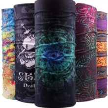 Многофункциональная спортивная бесшовная Волшебная велосипедная походная трубка шарф для шеи Gaiter Kaffiyeh маска для лица бандана для рыбалки для мужчин и женщин