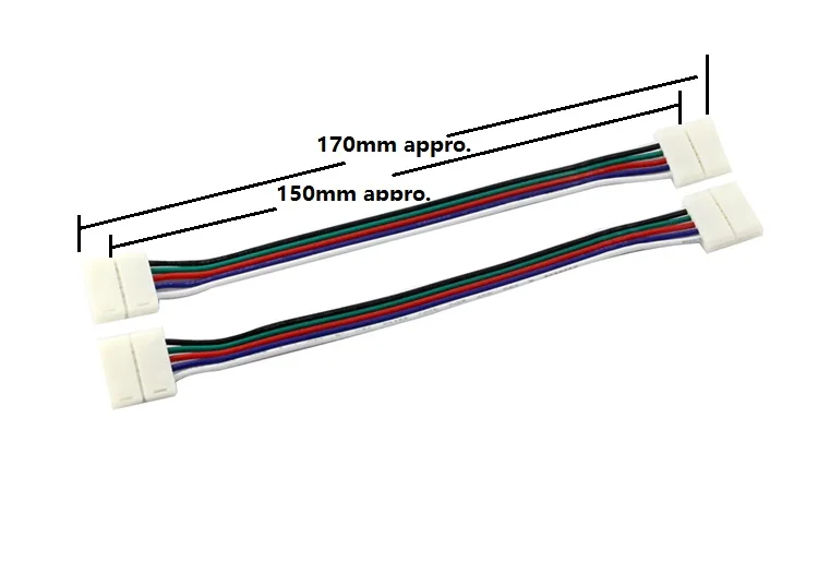 RGBW 5 Pin LED Conenctors Solderless