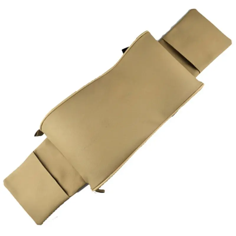 PU Car Armrest Pad Universal Auto Armrests Center Console Arm Rest Seat Box Vehicle Protective With 2 Pockets