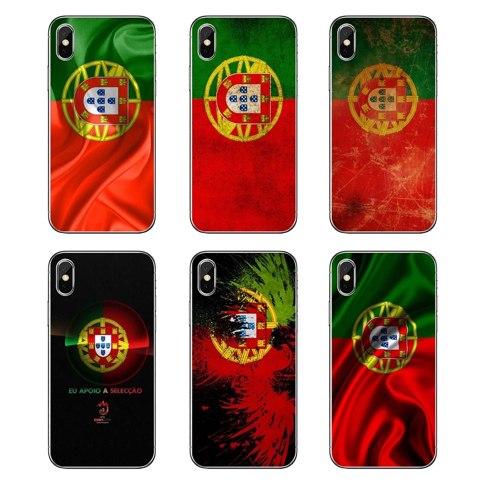 

Portugal Flag Banner Art Pattern For Xiaomi Redmi 4X S2 3S Note 3 4 5 6 6A Por Pocophone F1 Mi 6 Soft Transparent Shell Covers