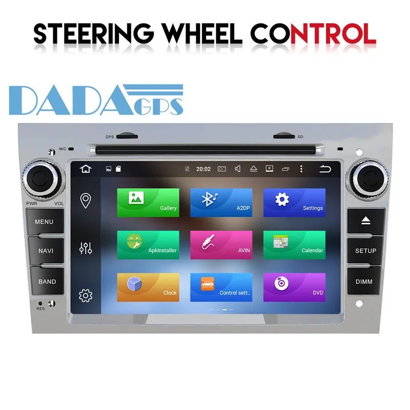 Top Android 8.0 4GB+32G Car DVD GPS Navigation Autoradio For Opel Astra H G J Antara VECTRA ZAFIRA Vauxhall with CAN-BUS head unit 9