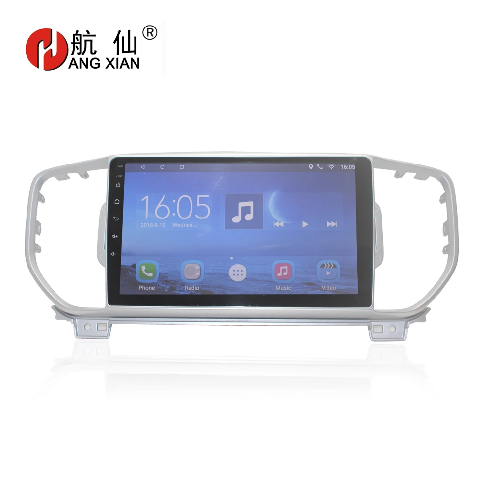 

Hang xian 9" Quad Core Android 7.0 Car DVD Player For KIA Sportage R 2016 KX5 car radio GPS Navigation BT,wifi,SWC