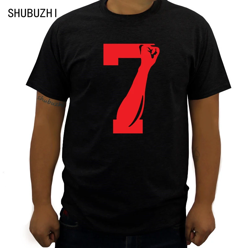 

7 Fist Up United We Stand Men T-Shirt Colin Kaepernick Inspired 49Er TShirt fashion cool hip-hop brand mens tee shirt big size
