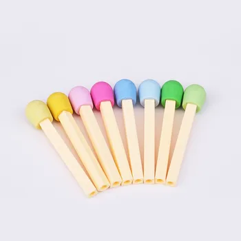 

8 PCS/pack Kawaii Matches Eraser Lovely Colored Eraser for Kids Students Kids Creative Gift School Correction Stationery