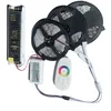 5 м/10 м/15 м/20 М 5050 RGB набор светодиодных лент con 2,4G сенсорный экран RF пульт дистанционного управления+ 12 В адаптер питания - Испускаемый цвет: 15M Set