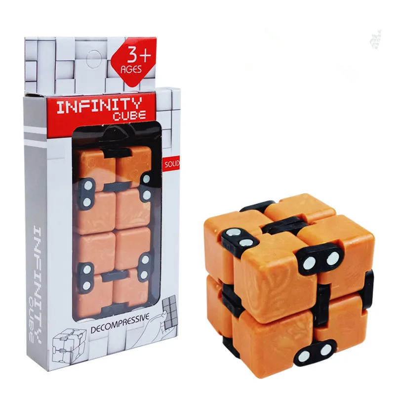 

Unlimited Flip Pocket Cube Block Smooth Puzzle Cube Infinite Decompression Cube Fidget