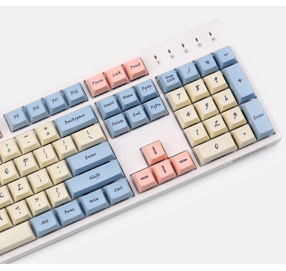 Xda profile 151 клавиш pbt materila совместим с механической клавиатурой cherry mx