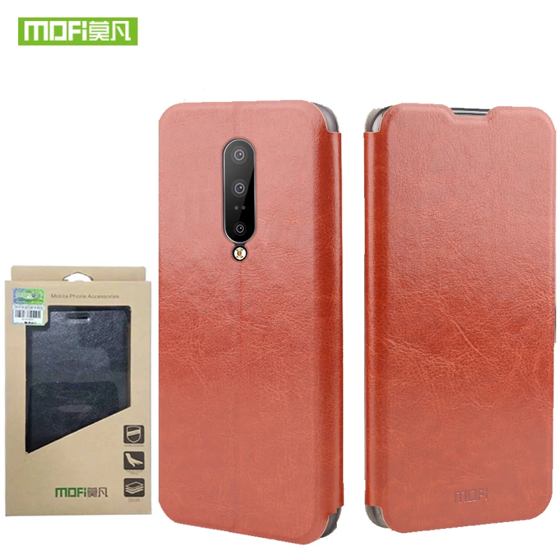 

Original Mofi For OnePlus 7 Pro Case Fashion Book Flip PU Leather Cell Phone Cover For OnePlus 7 Pro Stand Case Cell Phone Case