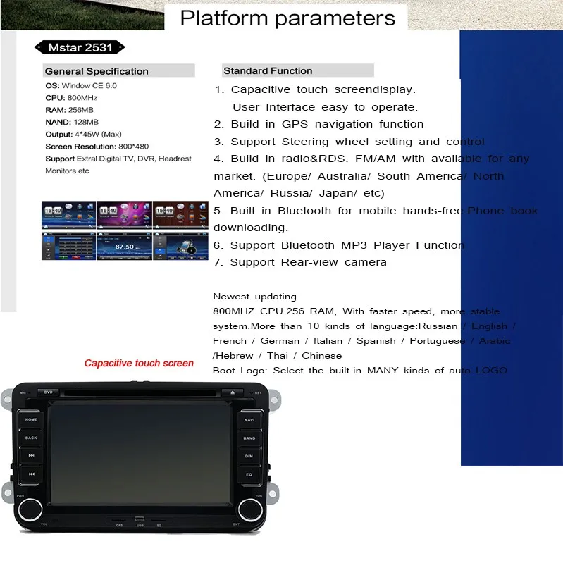 Clearance Hot Sale 2 DIN Car DVD for VW JETTA GOLF MK5 MK6 GTI PASSAT B6 POLO SKODA Fabia GPS Navigation Radio USB 6 Clearance Hot Sale 2 DIN Car DVD for VW JETTA GOLF MK5 MK6 GTI PASSAT B6 POLO SKODA Fabia GPS Navigation Radio USB 6