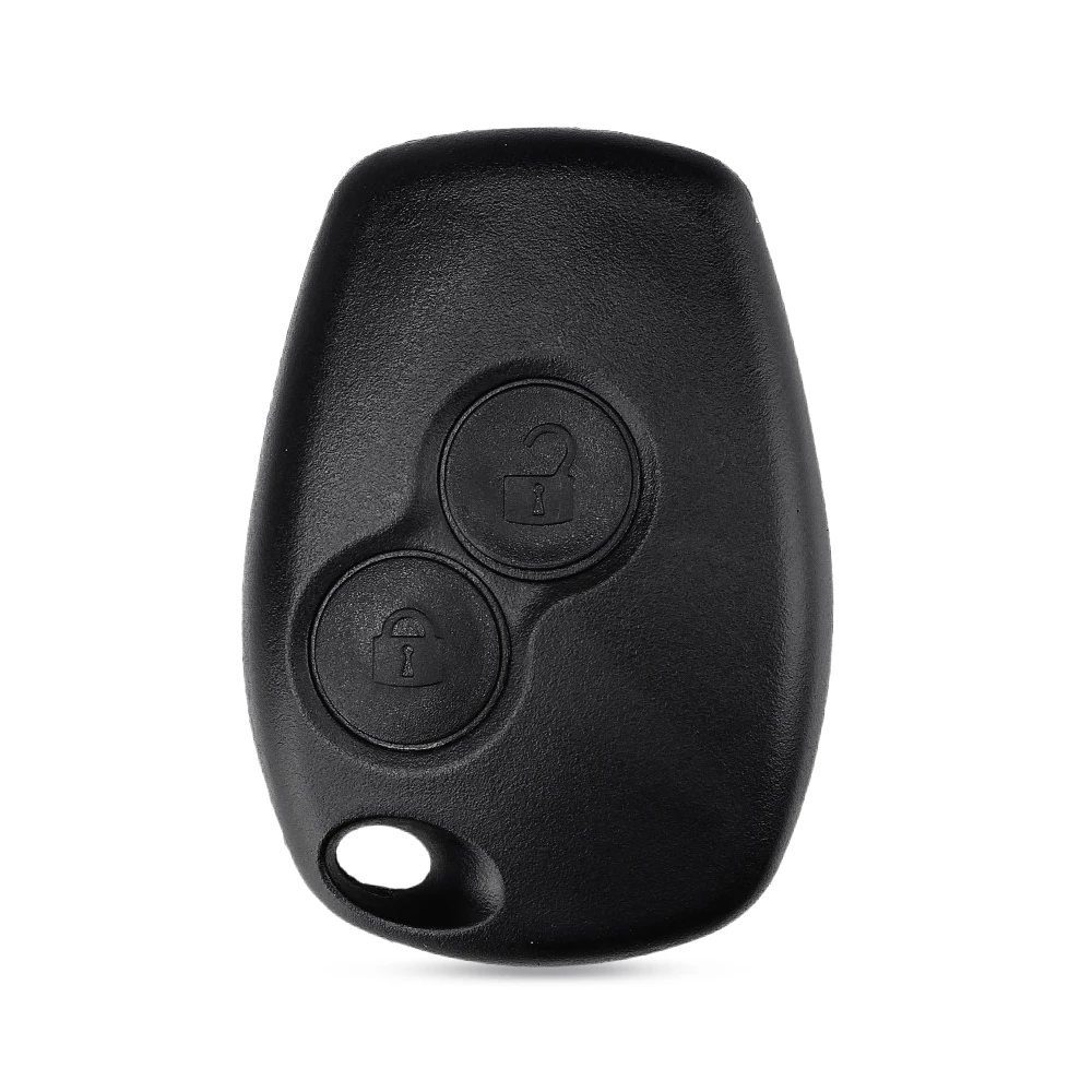 KEYYOU 2 кнопочный ключ автомобиля оболочки дистанционного Fob чехол для renault dacia Modus Clio 3 Twingo Kangoo 2 Замена без лезвия
