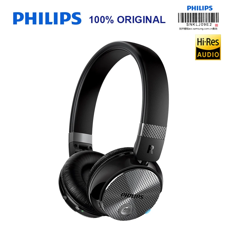 Оригинальные беспроводные Bluetooth наушники Philips SHB8850 с активным шумоподавлением NFC