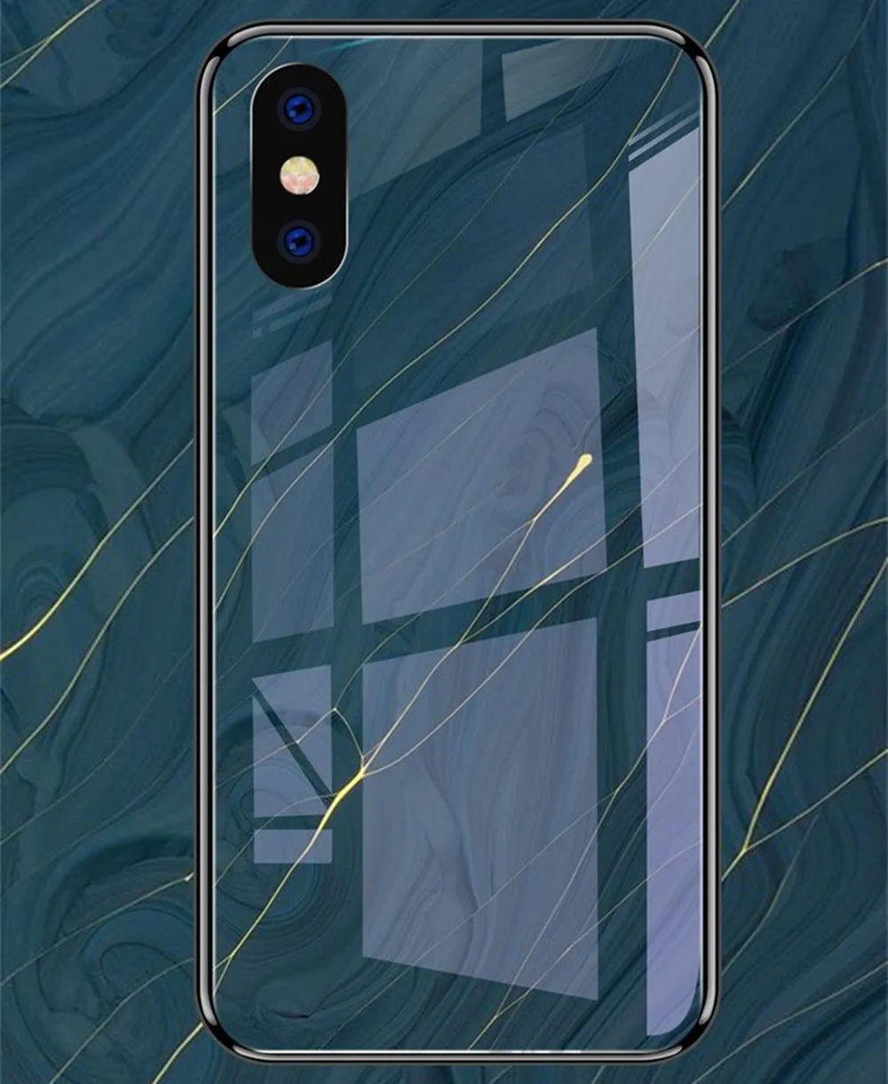 ins iphone玻璃手机壳 9