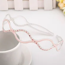 Chaplet 2016 New High Quality Shining Rhinestone Headband Hair Accessories for Girls Summer Hair Jewelry Hairband Free Shipping