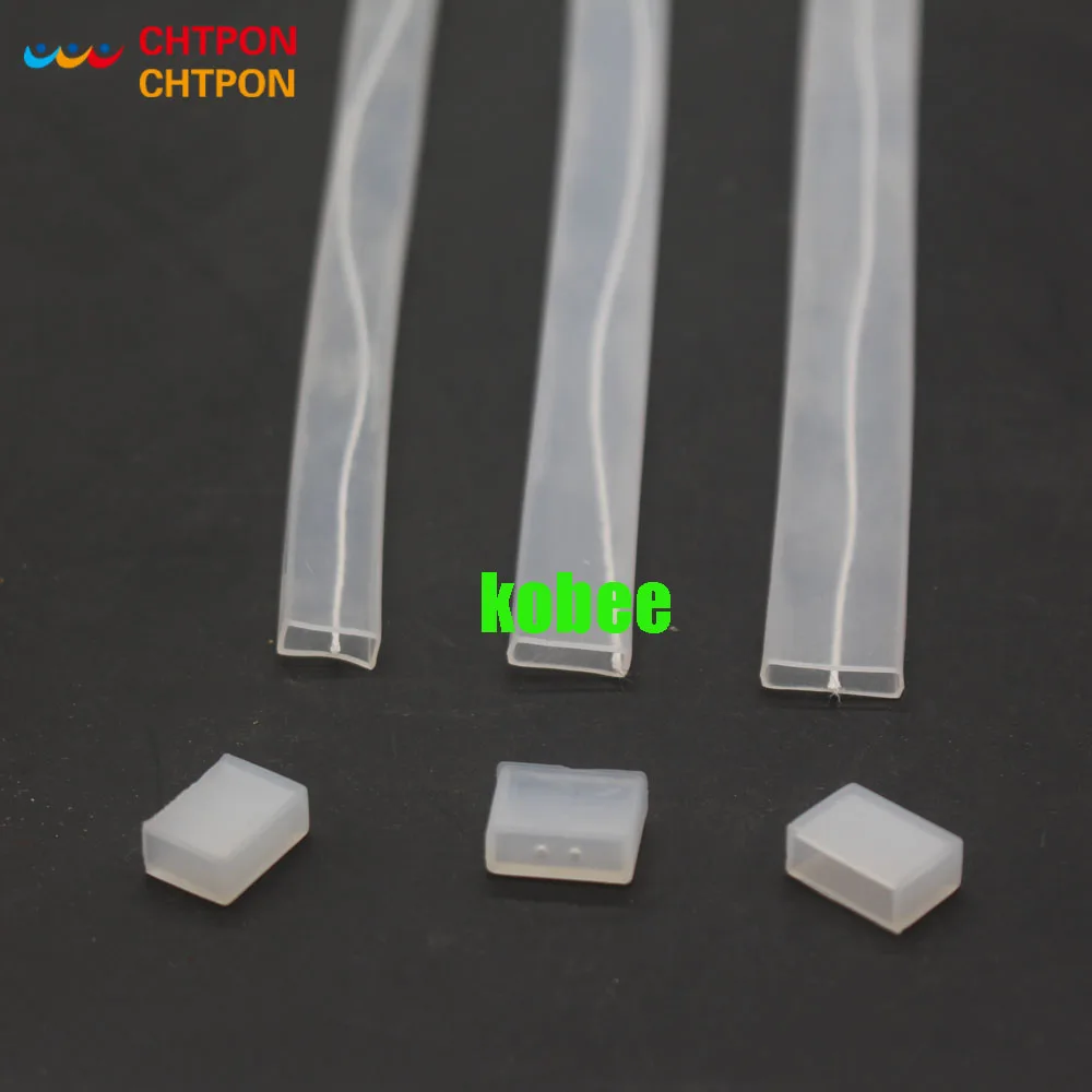 

5m/10m length 8mm/10mm/12mm Silicon tube IP67 for SMD5050 3528 3014 5630 ws2801 ws2811 ws2812b waterproof led strip Silicon cilp