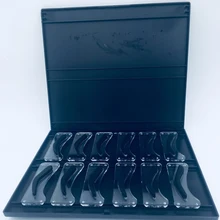 12 пар черный трафарет для бровей постоянный макияж трафареты для бровей