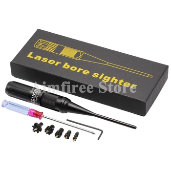 

Rifles Green Dot Laser BoreSighter Bore Sight Collimator Kit For .22 to .50 Caliber Rifles Handgun