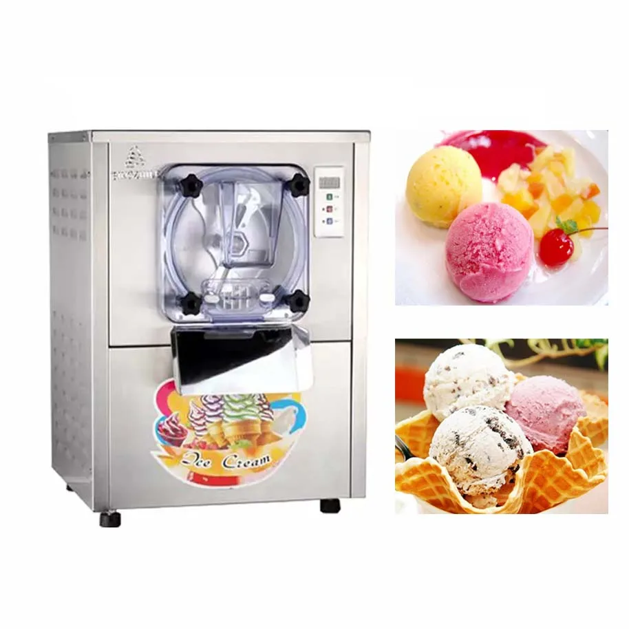

Desktop Commercial Italian Gelato Ice Cream Machine Hard Ice Cream Machine 18L/H Ice Cream Equipment