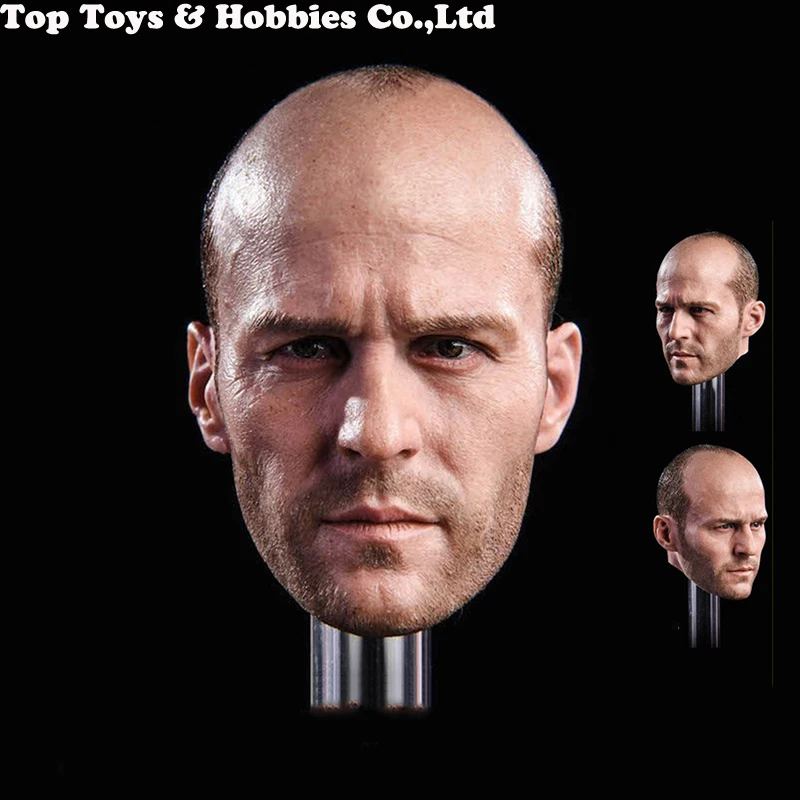 

GACtoys GC023 1/6 Jason Statham Head Sculpt Fast and Furious 8 Death Squads Head Carving for 12" Action Figure body Doll