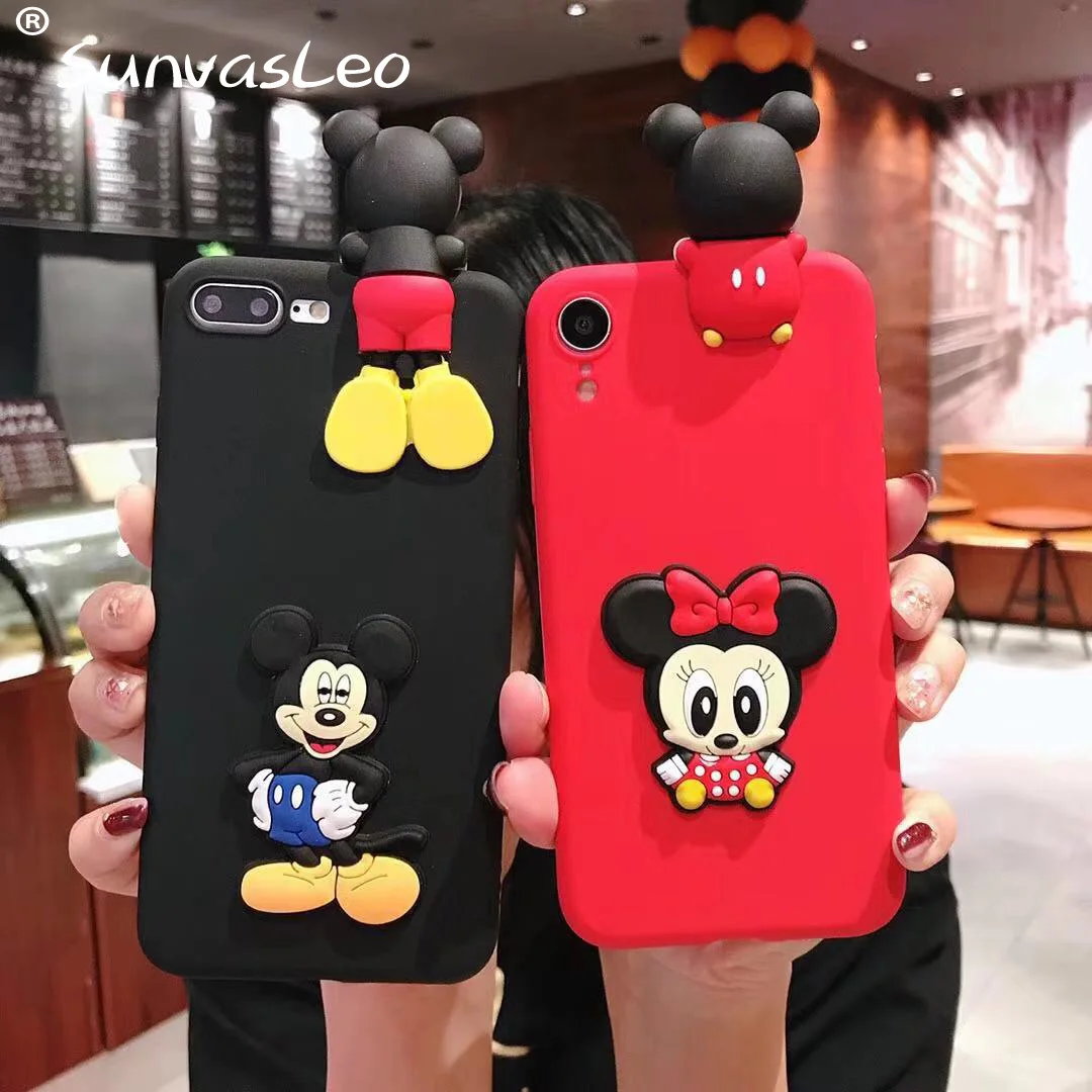 3D Cartoon Animal Soft Case Phone Cover For Xiaomi A1 A2 F1 For Xiaomi Redmi 4A 4X 5 5A Note4X S2 Y2 Redmi 5 Plus Note5Pro Note6