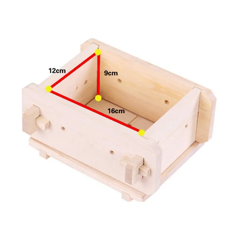 UPORS DIY деревянный тофу пресс 16*12*9 см Съемный для домашнего тофу плесень тофу-коробка с давлением тофу пресс комплект