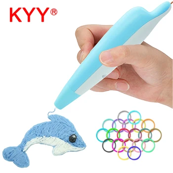 

KYY 3 D printing pen 3D intelligent graffiti pen three-dimensional drawing pen 3d pen creative gift for children's birthday