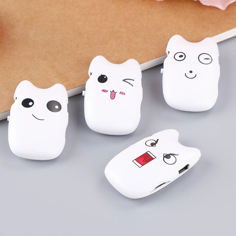 

4 Styles Cute USB 2.0 Cartoon Mini MP3 Player Music Player Support Micro SD TF Card