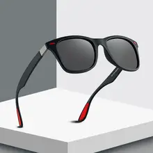 Долгосрочный Бренд Дизайн Классические поляризованные солнцезащитные очки мужские женские солнцезащитные очки для вождения квадратная рамка солнцезащитные очки мужские очки UV400 Gafas De Sol