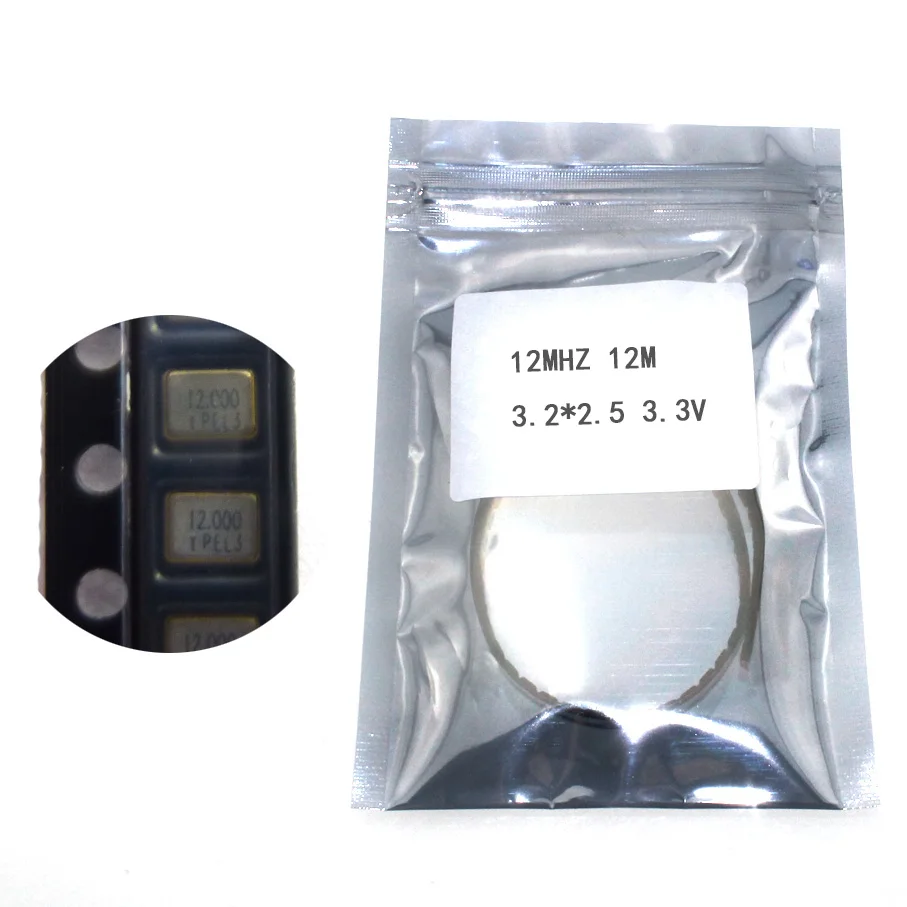 10 шт./лот SMD 3225 12MHZ 12M пассивный кристалл 3 2*2 5|12mhz smd|crystal 12mhzcrystal crystal |