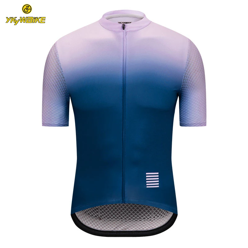 

YKYWBIKE Cycling Jersey 2019 Men Short Sleeve MTB Bicycle Clothing Maillot Roupas Ciclismo Breathable Bike Clothes Sportwear