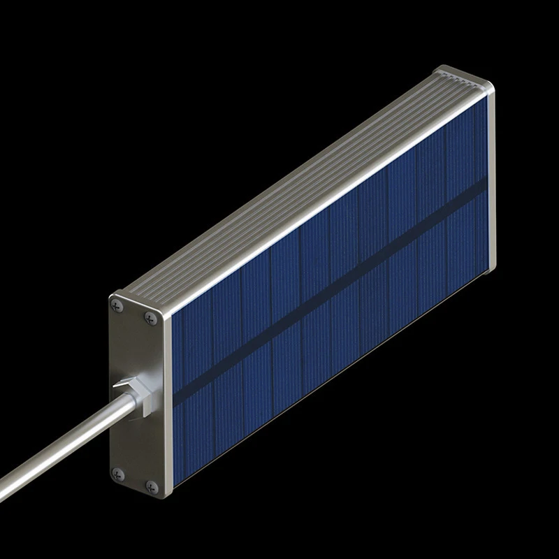 Солнечный сенсор 48 Светодиодный светильник 100 Вт подсветка водонепроницаемый наружный настенный светильник безопасность точечный свет на микроволновый радар движения уличный свет