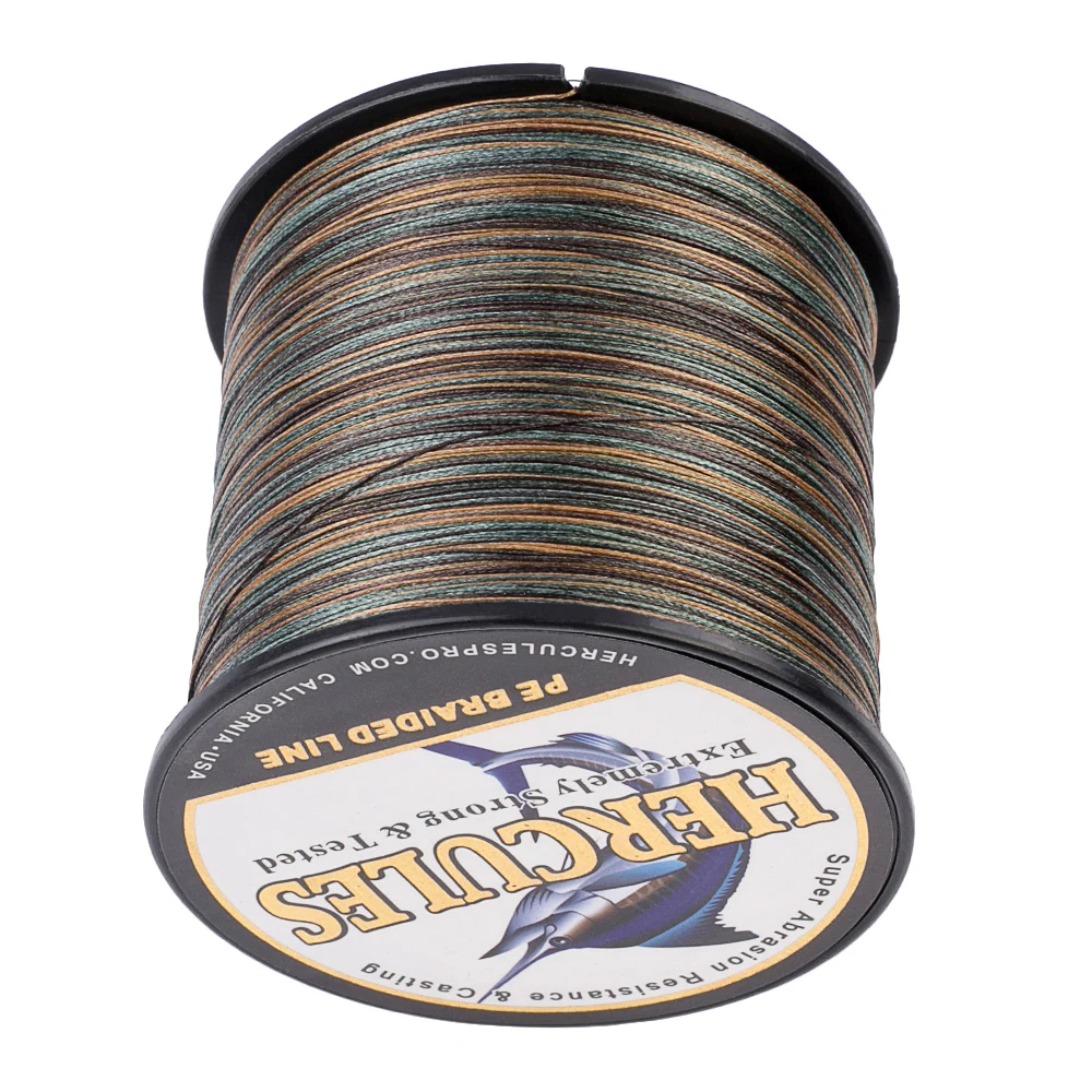 HERCULES 30 lb Test Strong PE Weave Braided Fishing Line Saltwater Floating  Line