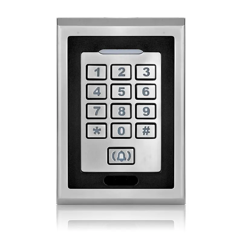 

8000Users Metal standalone rfid reader Single Door Access Control Keypad Contactless Door Access System for Office