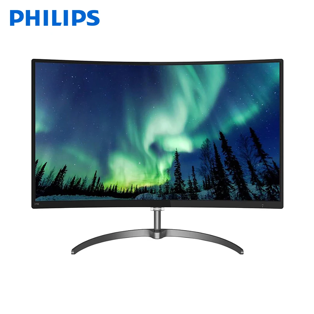 

Philips Curved LCD monitor with Ultra Wide-Color 278E8QJAB/00, 68.6 cm (27inch), 1920 x 1080 pixels, Full HD, LCD, 4 ms, Black