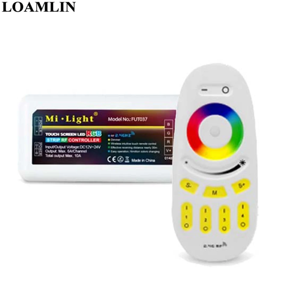 5050 RGB Светодиодная лента 30 светодиодов/м гибкий свет Milight пульт дистанционного