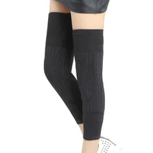 Унисекс кашемировые Наколенники Защита от артрита шерсть теплая поддержка колена для спорта Зимние гольфы гетры C7101517