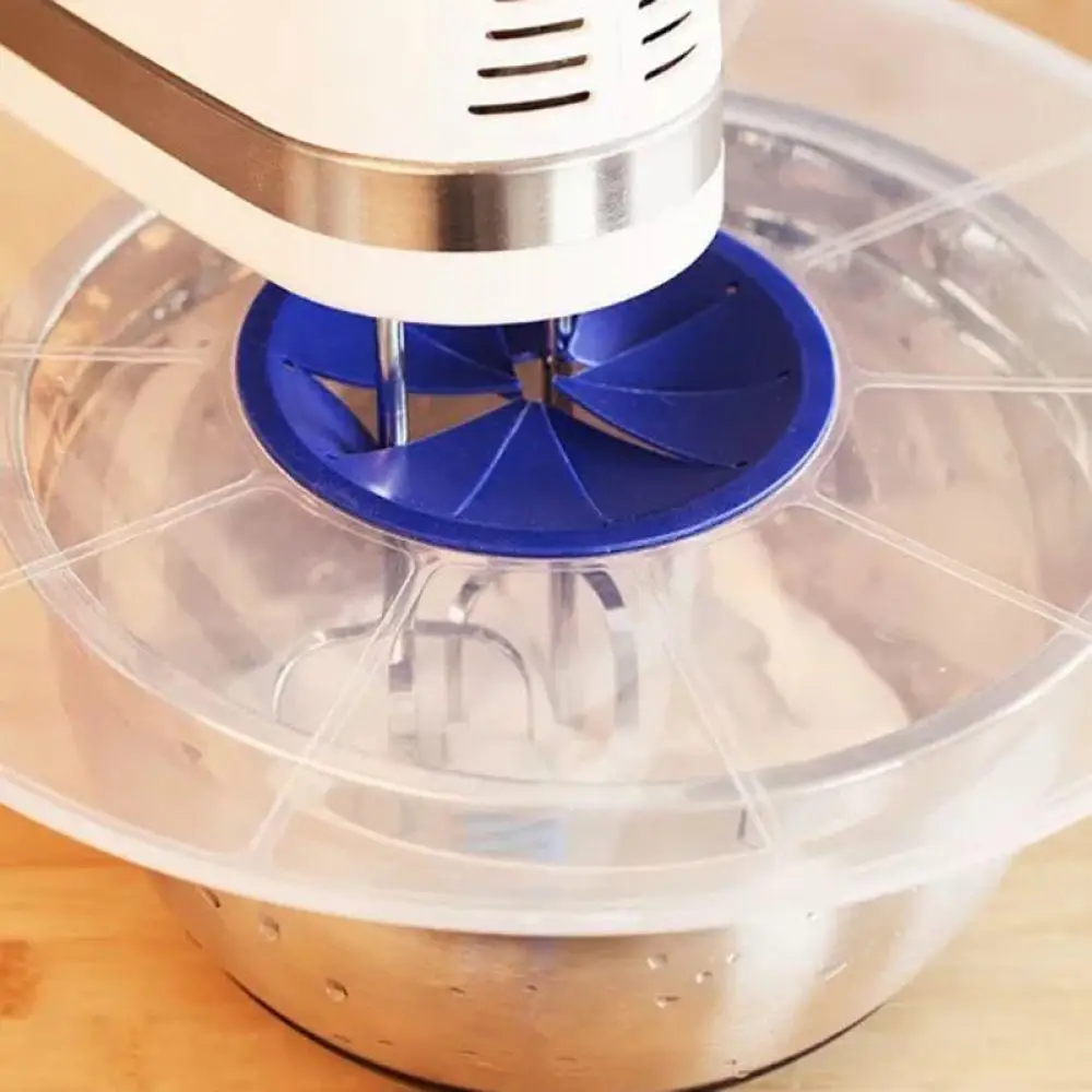 

Egg Bowl Whisks Screen Cover Beat Egg Cylinder Baking Splash Guard bowl lids Kitchen waterproof bowl lids