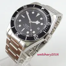 41mm Corgeut black Sterile dial SS Case Sapphire Crystal Deployment Buckle Luminous hand miyota Automatic Mechanical Men's Watch 41mm Corgeut black Sterile dial SS Case Sapphire Crystal Deployment Buckle Luminous hand miyota Automatic Mechanical Men's Watch