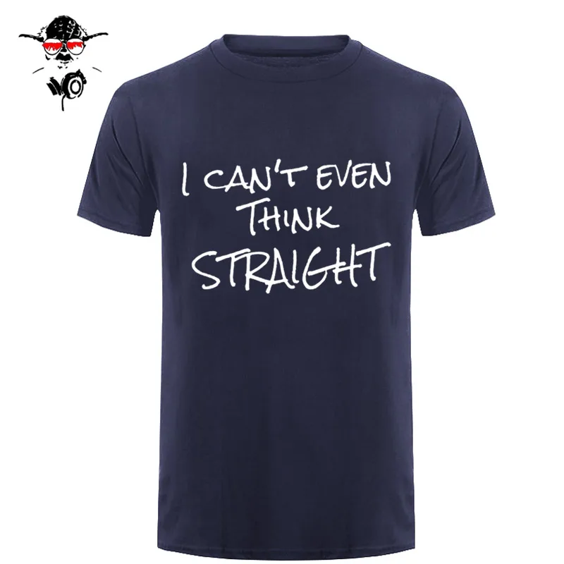 I Can'T Even Think Straight Funny T Shirt Gay Pride Humor Tee T Shirt