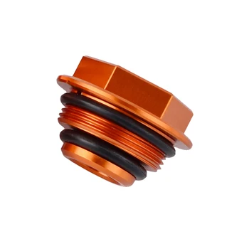 

CNC Rear Brake Reservoir Cap Plug Bolt For KTM 125 EXC Six Dyas SX Tyla Rattray SXS 144SX 150 SX XC XCW 200 EXC SM SX XC XCW USA