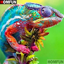 HOMFUN-pintura de diamante 5D DIY