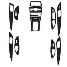 Автомобильный-Стайлинг 3D углеродное волокно Автомобильный интерьер центральная консоль изменение цвета молдинг наклейки для RHD Infiniti EX25 EX35 QX50