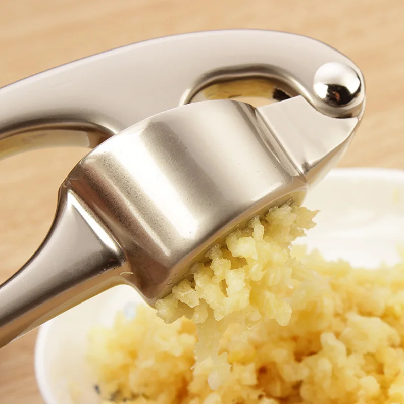 Metal Garlic Press Fashion Design Presser and Crusher Portable Garlic