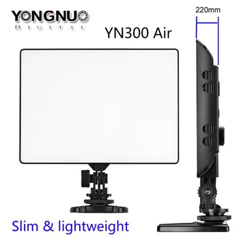 

YONGNUO YN-300 YN300 Air Ultra Thin On Camera Led Video Light Pad Panel for Canon Nikon Sony Panasonic DSLR Camcorder