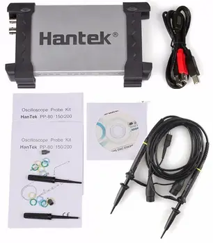 

PC Based 2 Channels 20MHz 48MSa/s USB Oscilloscopes Handheld Automotive Osciloscope Hantek 6022BE Digital Oscilloscope Portable