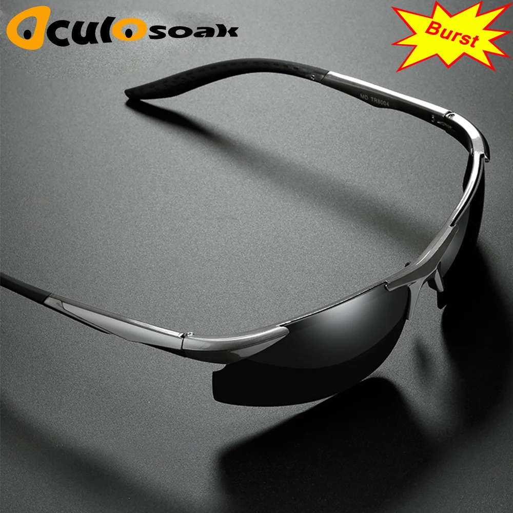 2019 Sports Polarized Rimless sunglasses TR90 Ultralight Mirror sun glasses for men and women Driving Night Vision Sunglasses UV 2019 Sports Polarized Rimless sunglasses TR90 Ultralight Mirror sun glasses for men and women Driving Night Vision Sunglasses UV